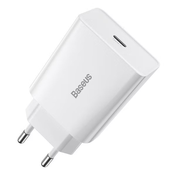 СЗУ Baseus Palm Fast Charger 1C 20W EU Moon White