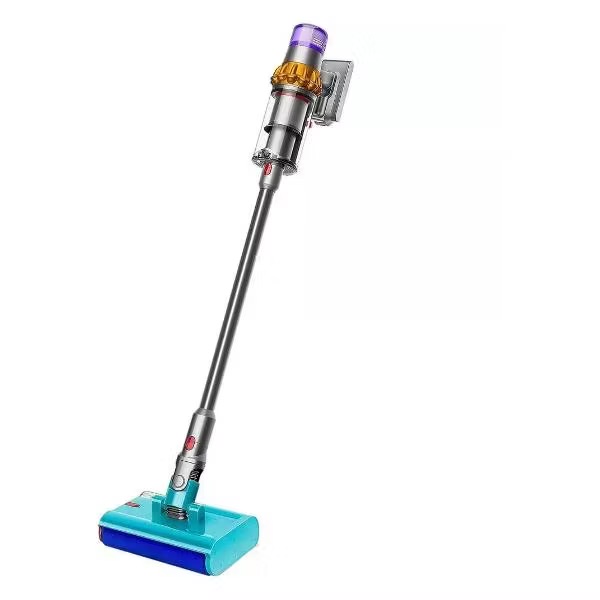 Вертикальный пылесос Dyson V15s Detect Submarine SV47 (Yellow/Nickel, желтый никель)