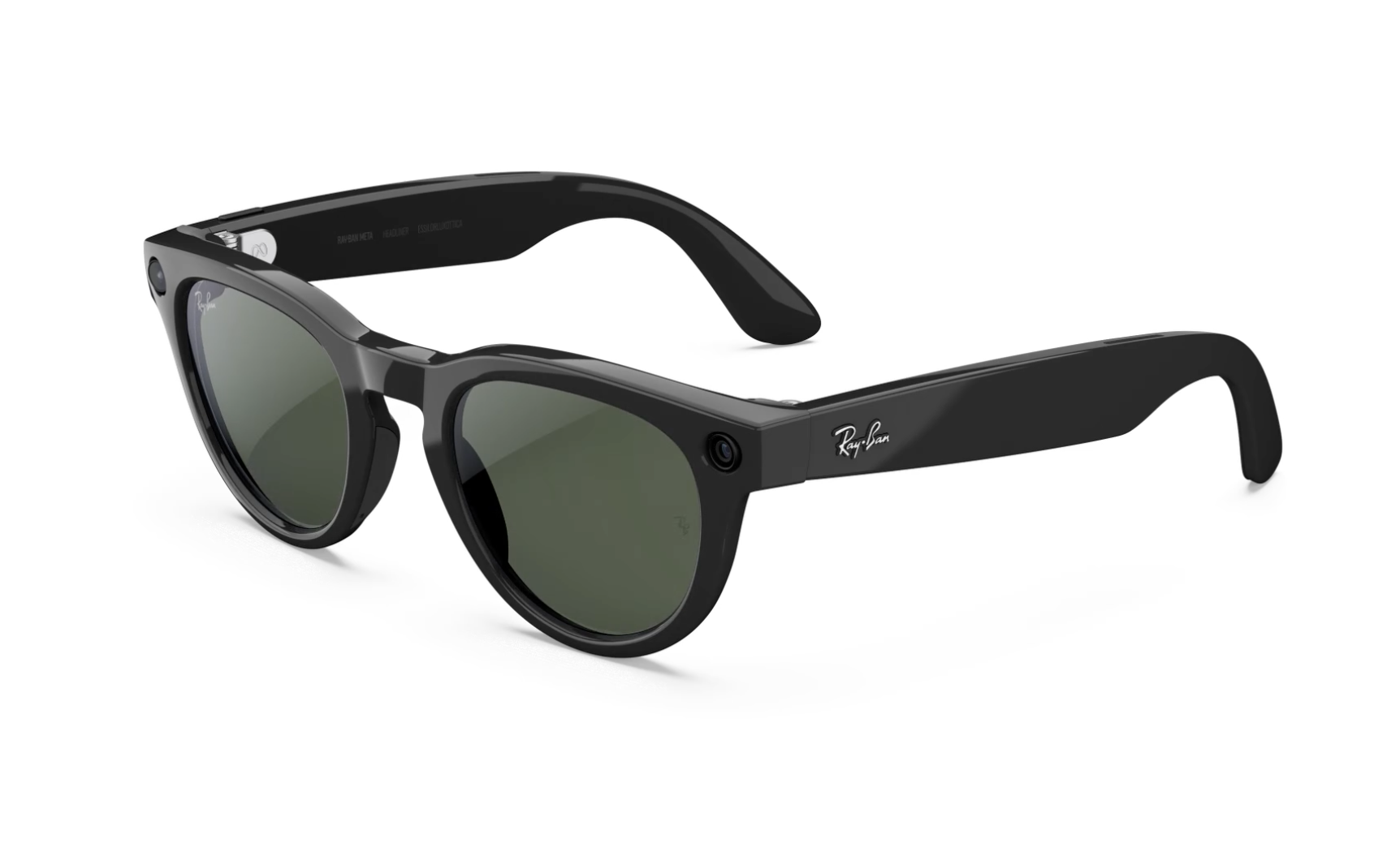 Умные очки Ray-Ban Headliner (Gen 2) Shiny Black / Graphite Green Transitions RW4013 Standard