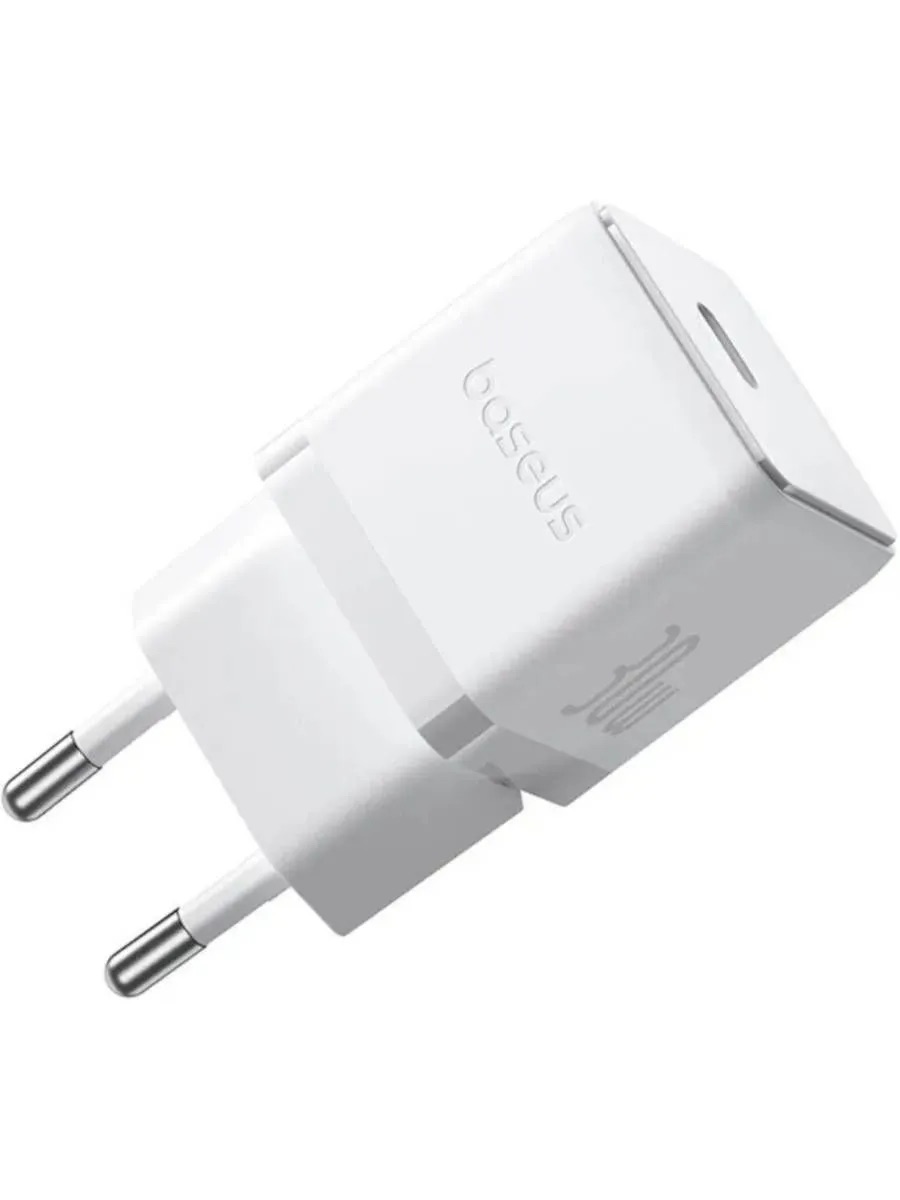 СЗУ Baseus Palm Fast Charger 20w Белый (с кабелем USB-C to USB-C 60w)