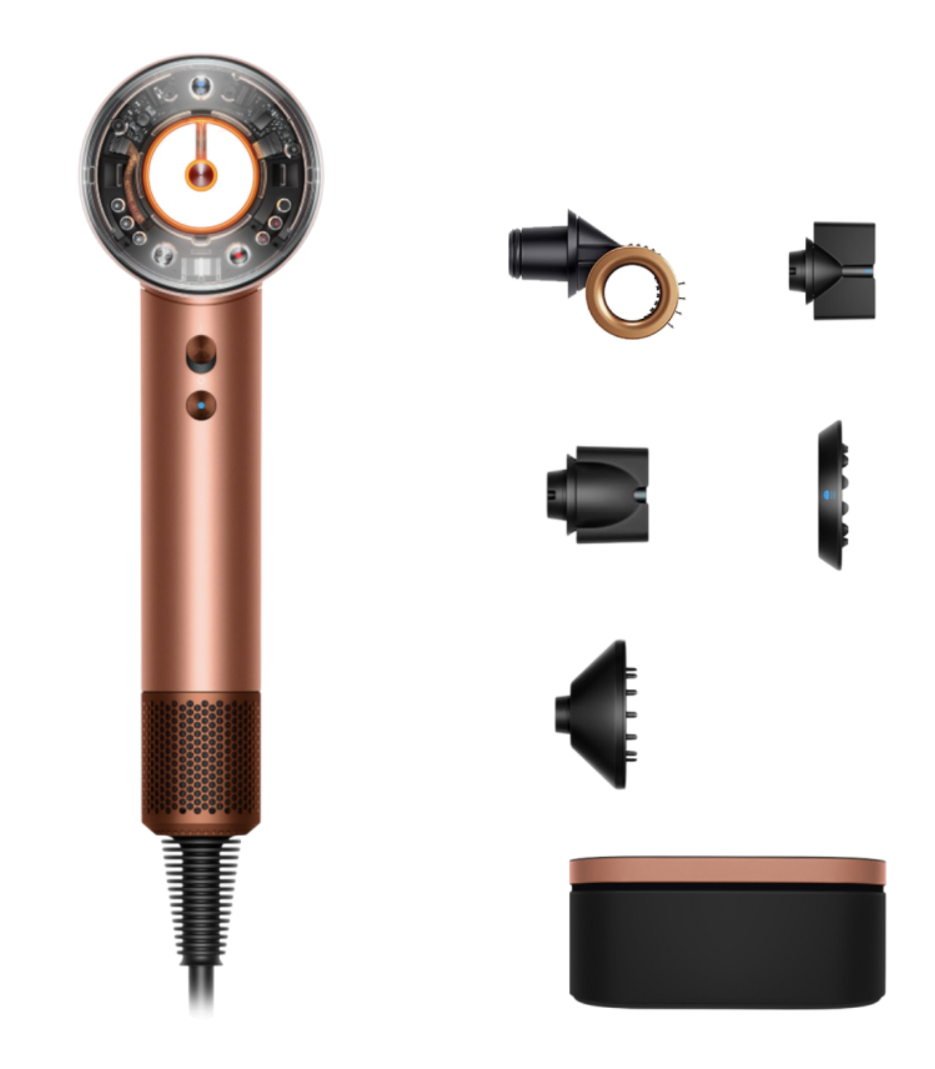 Фен Dyson HD16 Supersonic Nural Hair Dryer (Amber Silk, янтарный шёлк)