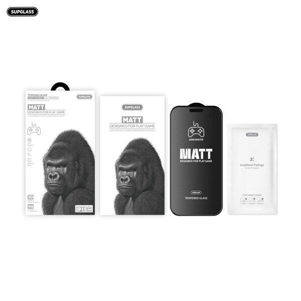 Матовое защитное стекло Supglass - SG-13 для iPhone 17 Pro Max