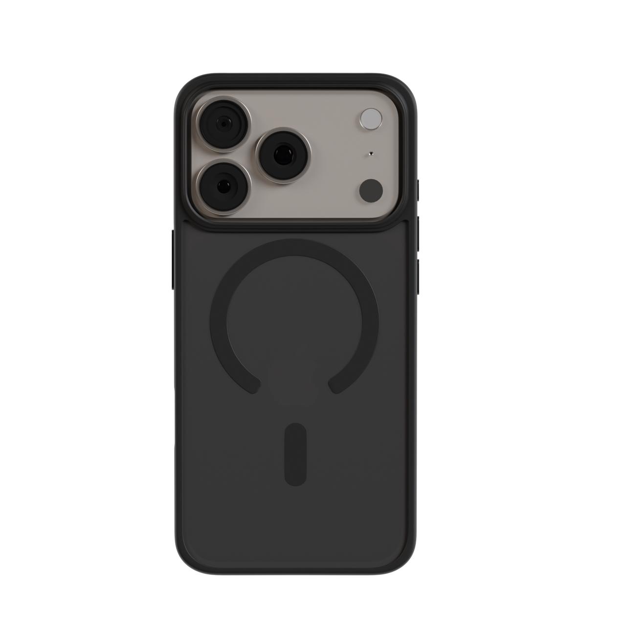 Чехол AceCase Soft Rim for 17 Pro Black