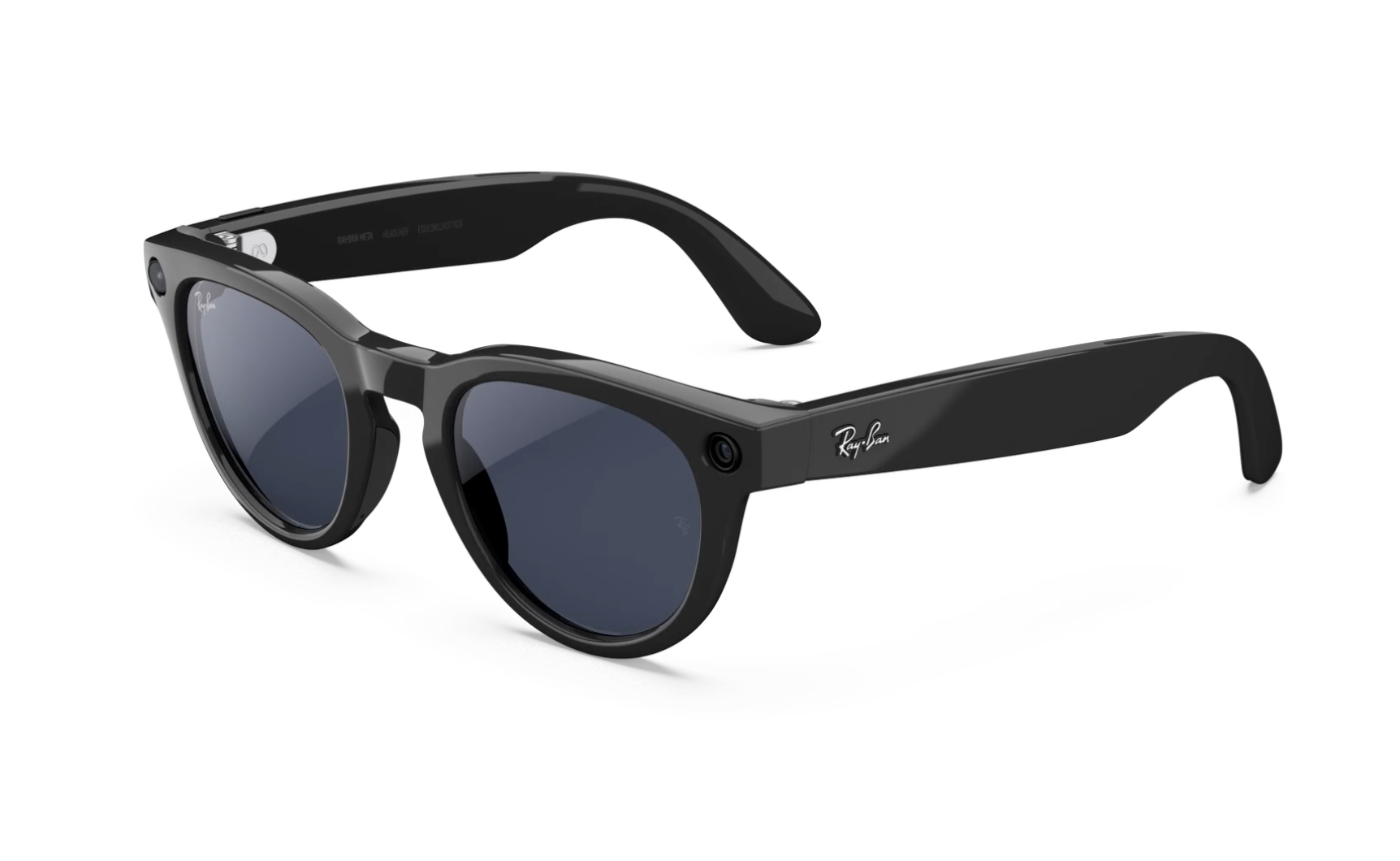 Умные очки Ray-Ban Headliner (Gen 2) Shiny Black / Sapphire Transitions RW4013 Standard