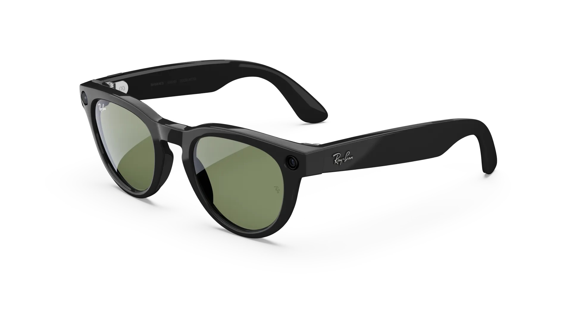 Умные очки Ray-Ban Headliner (Gen 2) Shiny Black / Graphite Green Transitions RW4013 Standard