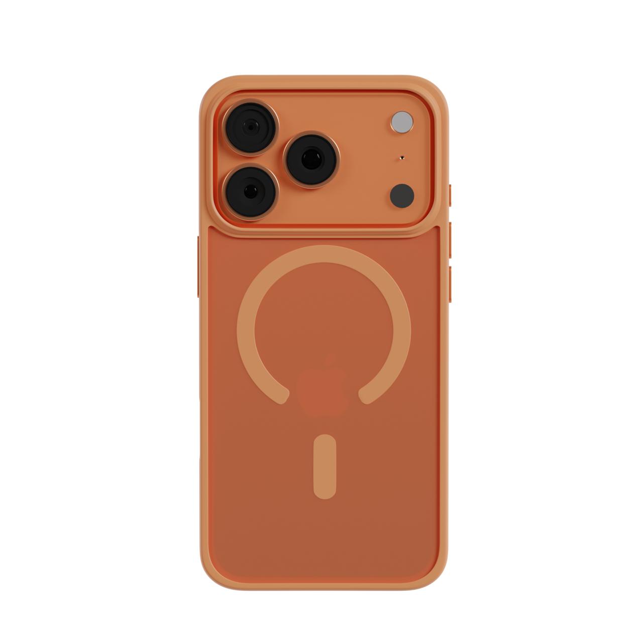 Чехол AceCase Soft Rim for 17 Pro Max Orange