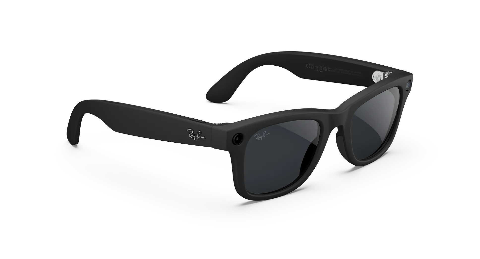 Умные очки Ray-Ban Wayfarer (Gen 2) Matte Black / Dark Grey Transitions RW4012 Standard