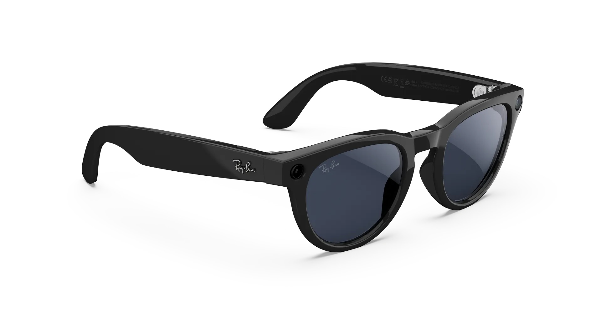 Умные очки Ray-Ban Headliner (Gen 2) Shiny Black / Sapphire Transitions RW4013 Standard