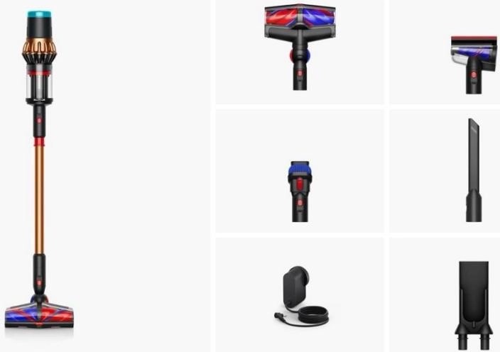 Вертикальный пылесос Dyson V16 Piston Animal SV53 (Black/Copper, черная медь)