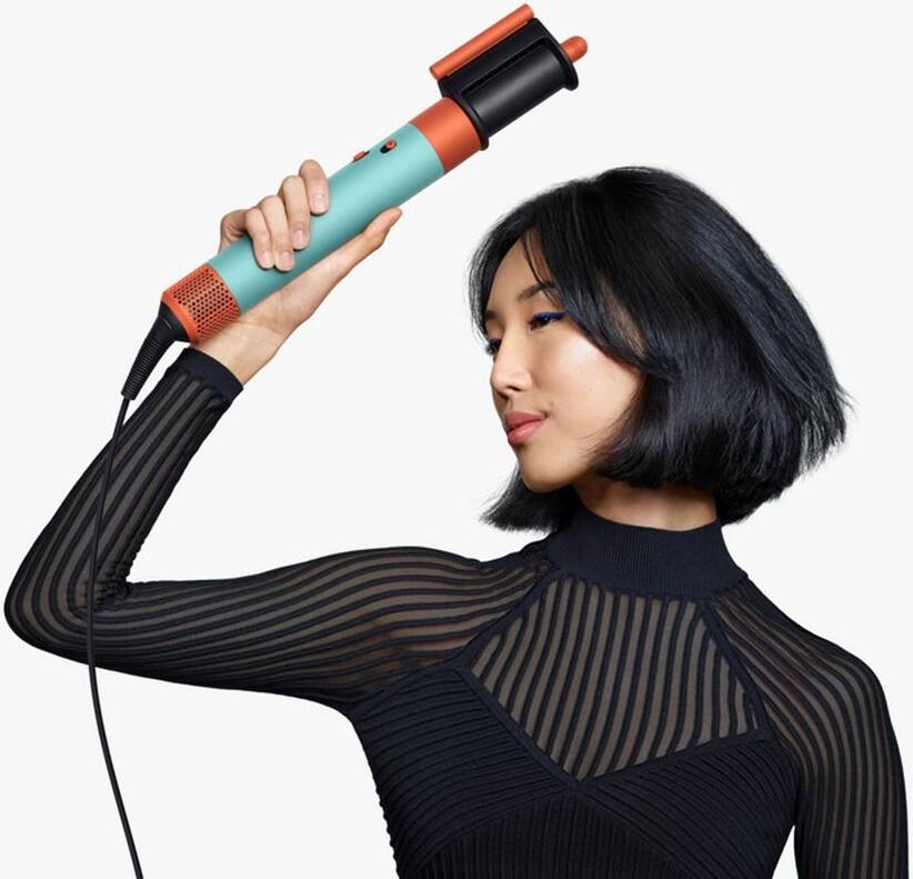 Стайлер Dyson HS08 Long (Ceramic Patina / Topaz, бирюзовый/оранжевый)