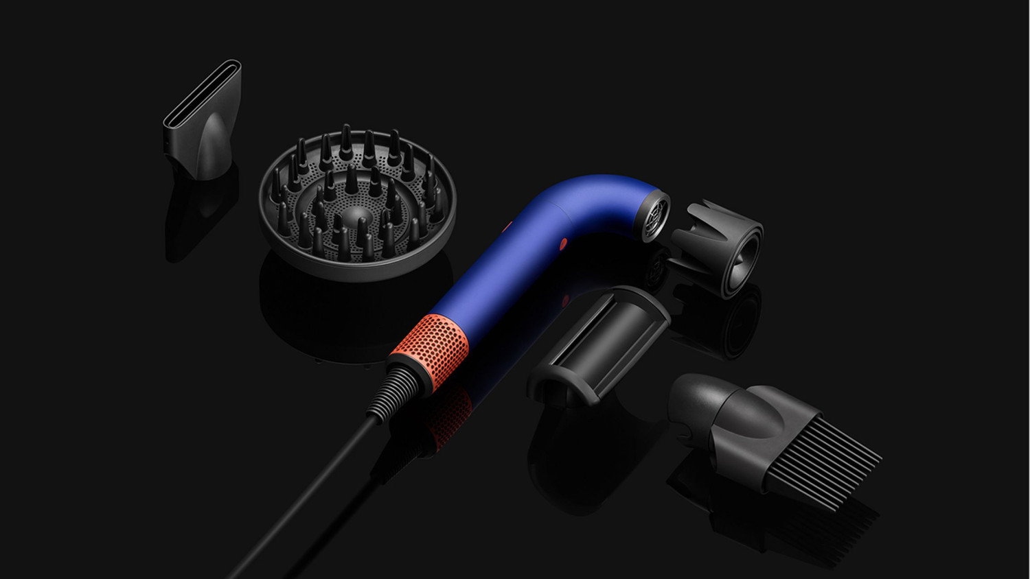 Фен Dyson HD18 Supersonic R PRO Hair Dryer (Vinca Blue/Topaz, синий/оранжевый)