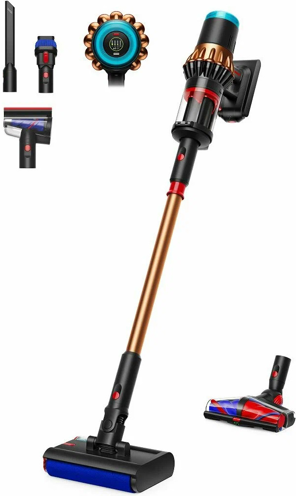 Моющий пылесос Dyson V16 SV53A Piston Animal DS60 Submarine (Black/Copper, черная медь)