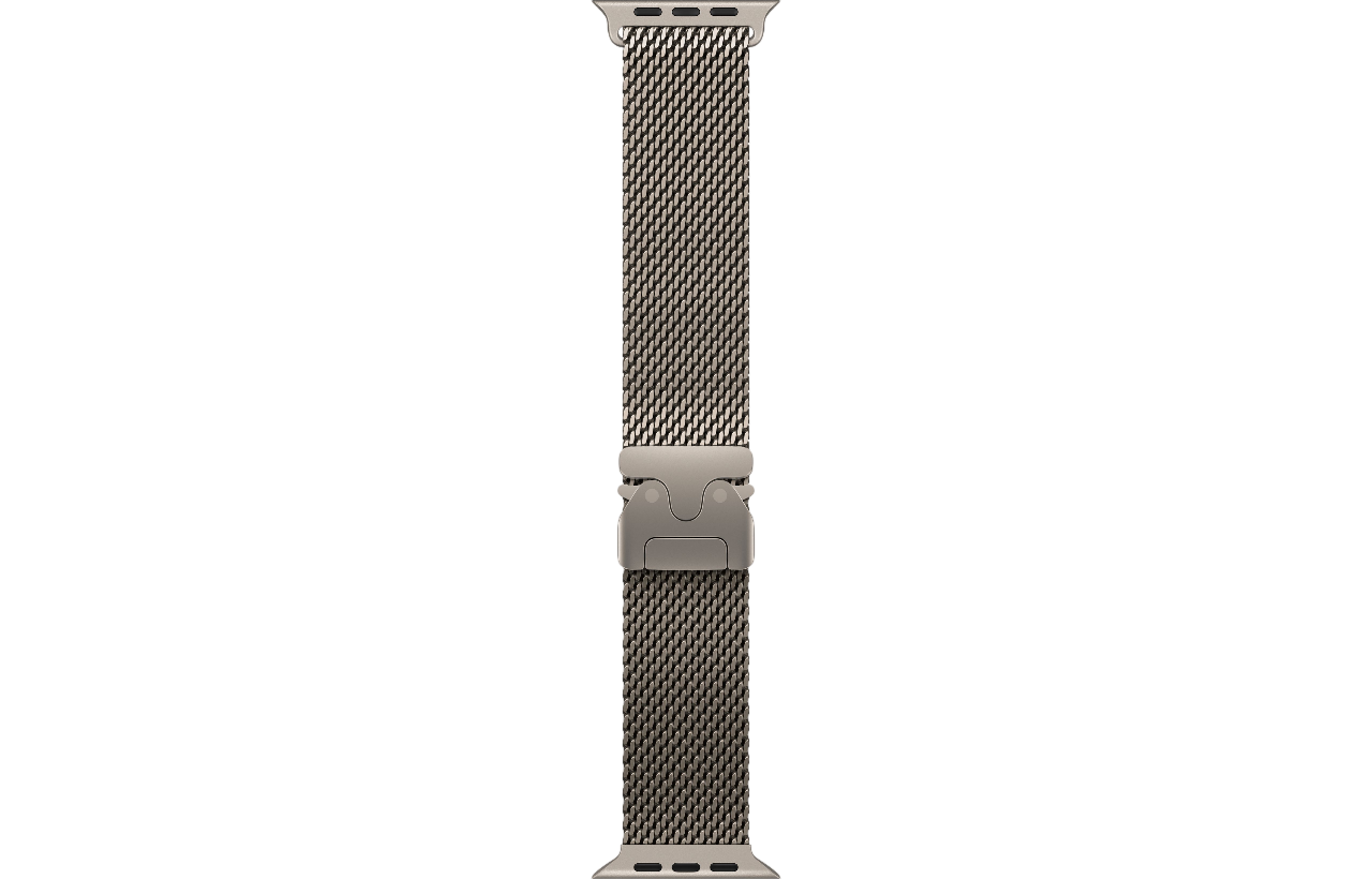 Смарт-часы Apple Watch Ultra 3, Natural Titanium case (Titanium Milanese Loop Natural S)