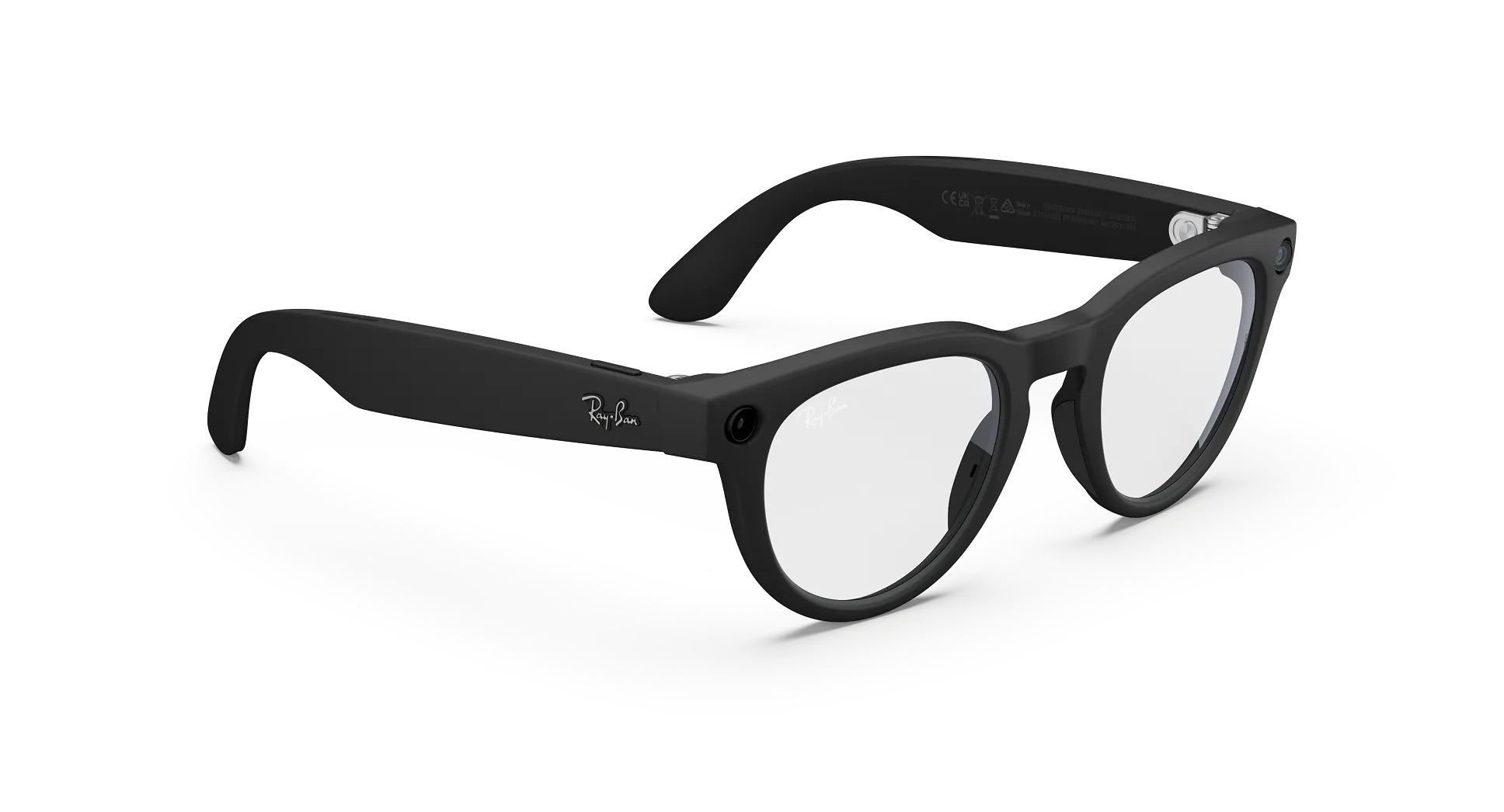 Умные очки Ray-Ban Headliner (Gen 2) Matte Black / Clear RW4013 Standard