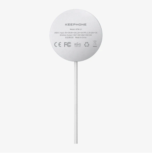 Зарядный кабель Keephone MagSafe QI2 25W 1m