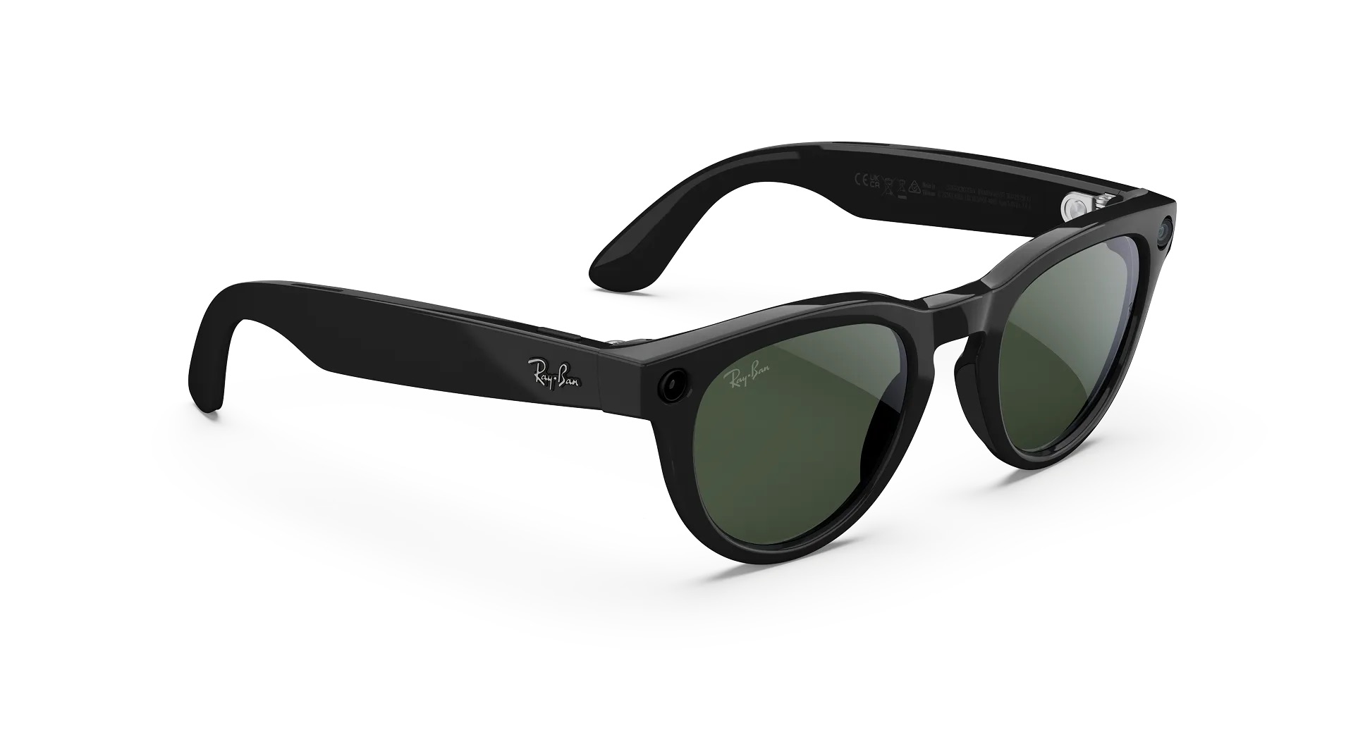 Умные очки Ray-Ban Headliner (Gen 2) Shiny Black / Graphite Green Transitions RW4013 Standard