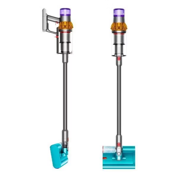 Моющий пылесос Dyson V15 SV47 Detect Submarine (Yellow/Nickel, желтый никель)
