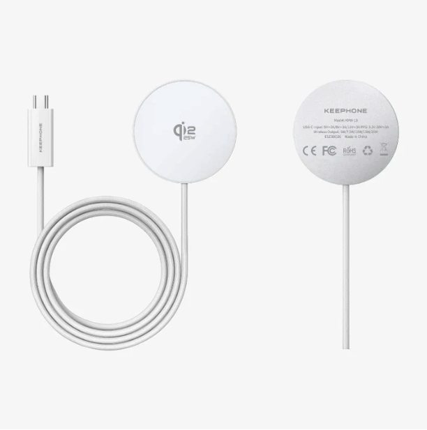 Зарядный кабель Keephone MagSafe QI2 25W 1m