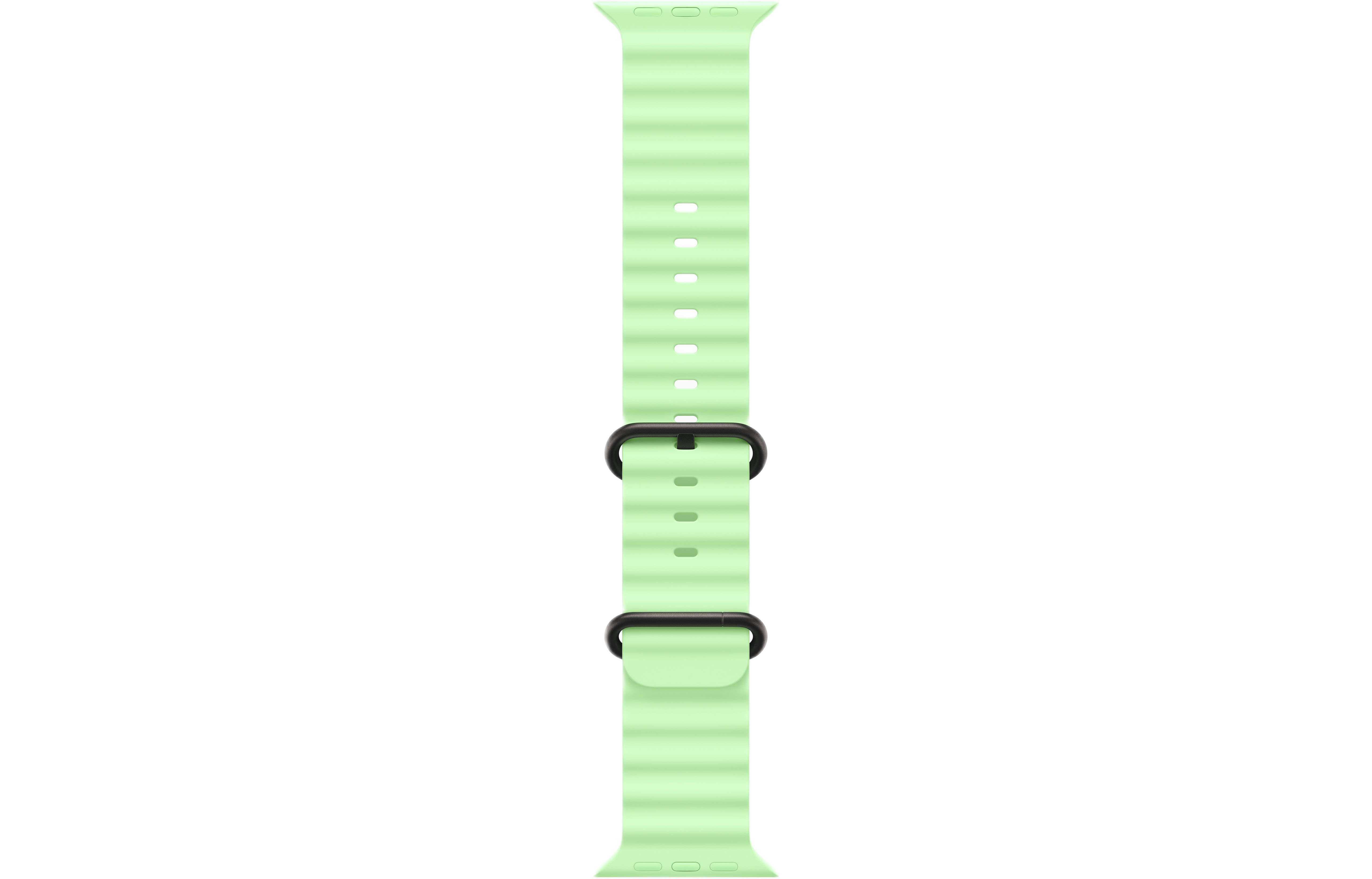Смарт-часы Apple Watch Ultra 3, Natural Titanium case (Ocean band Neon Green)