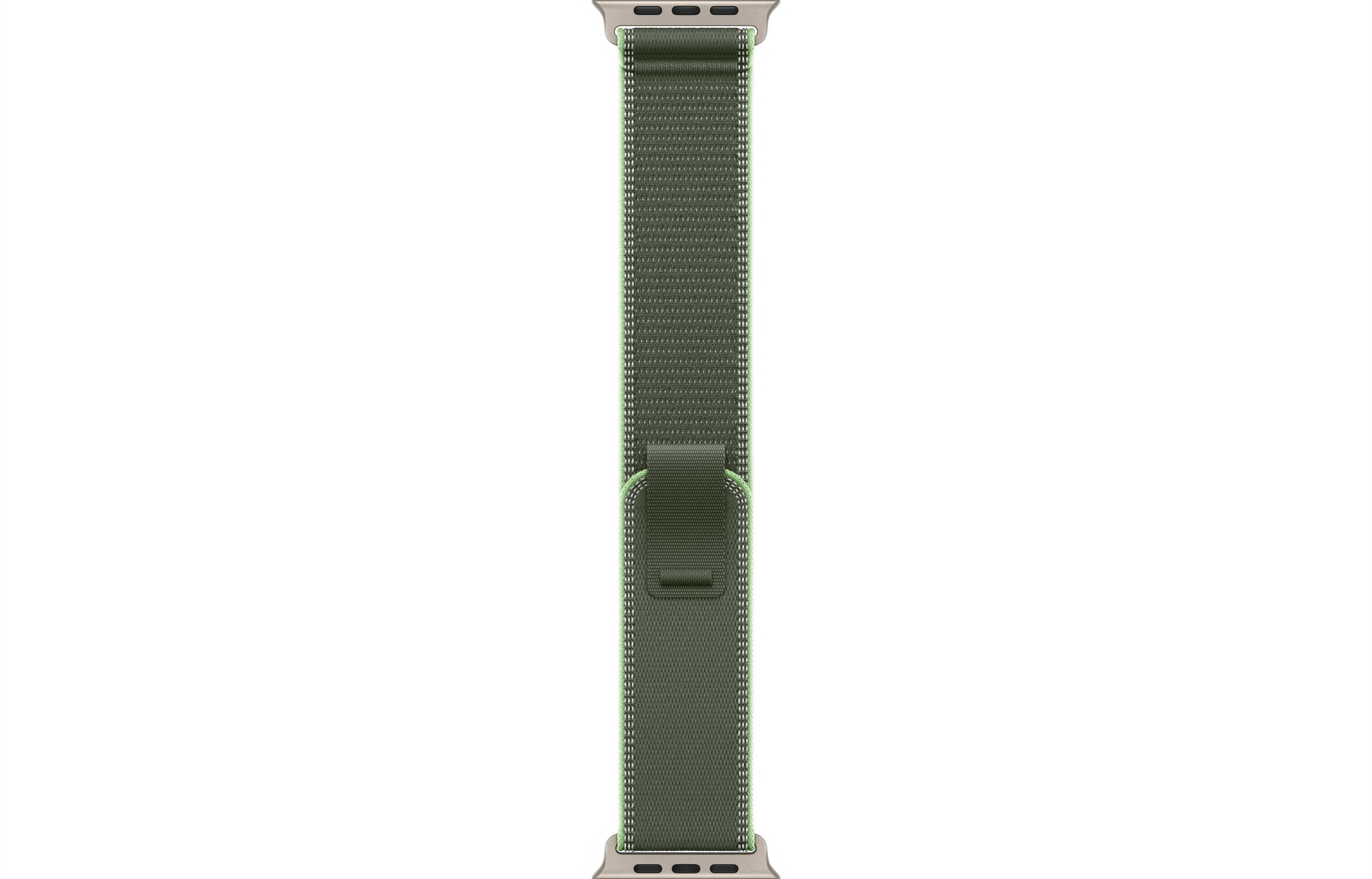 Смарт-часы Apple Watch Ultra 3, Natural Titanium case (Trail loop Green/Neon M/L)